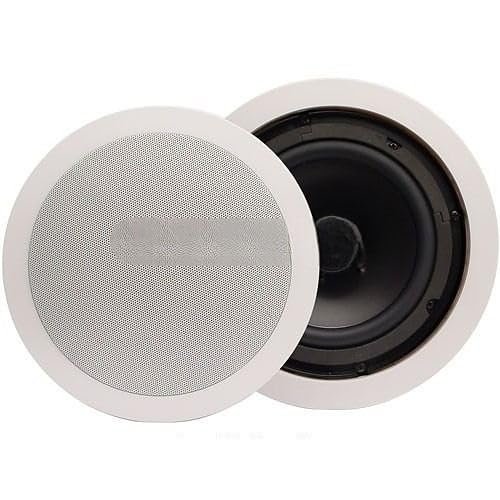 AS602E4BULK 2-Way in-Ceiling Speaker, 6.5 Inch with 3/4 Inch Pivoting Tweeter, 80W