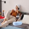 Adjustable Tablet Holder - Pillow Stand Reading Bed, Soft Plush Fabric Detachable Bowl, 4.7 13 Inch Phone Device, 360 Rotating Clamp 180 Foldable Arm, Comfort Support Durable Mount | for Adults Kids T view 2
