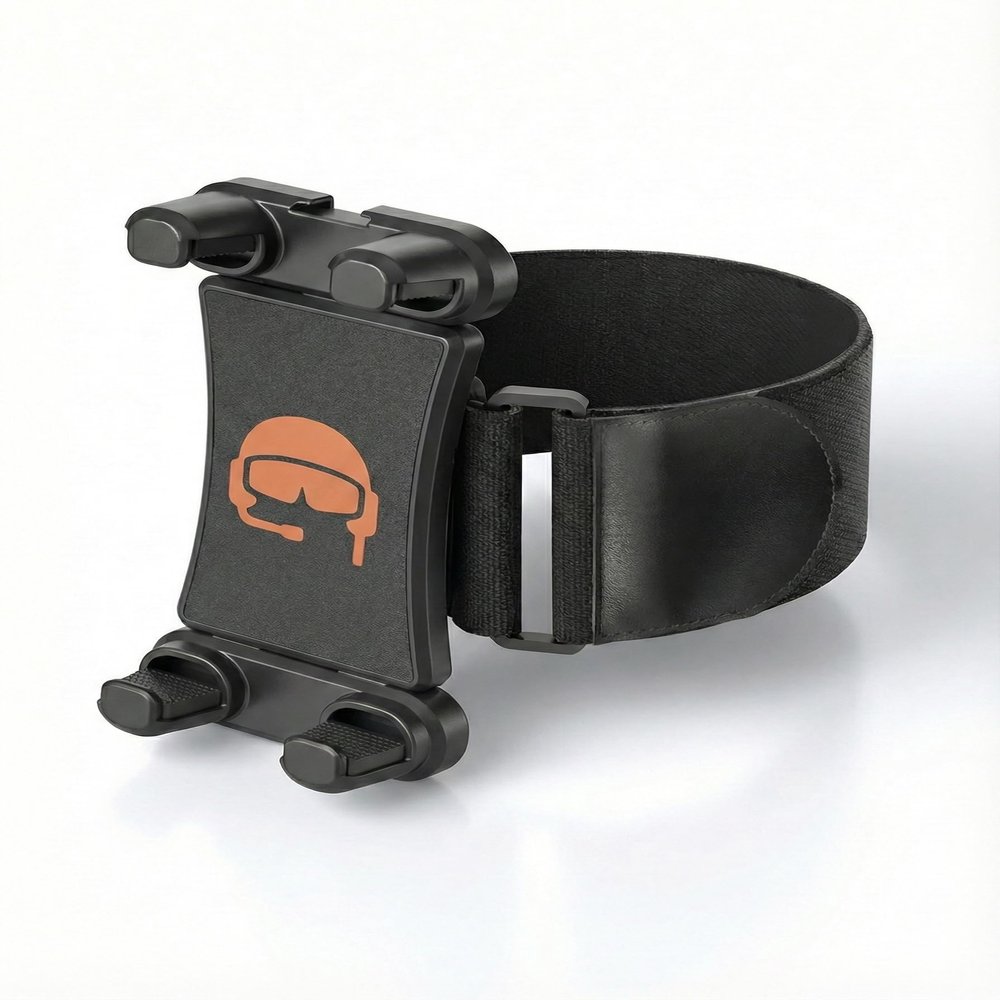 FlightPro ProAviator Pilot Kneeboard for iPad & Phone (5-13"), 360 Rotating Aviation Mount with Adjustable Tilt, Fits iPad Pro, Air, Mini & Galaxy Tab