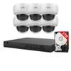 LTS 8ch PoE Security Camera System, 8-ch NVR with 2TB HDD + 4MP IP Cameras (6 Dome Cameras) view 1