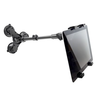 iBOLT TabDock ExtendiBOLT Pro, Universal Tablet Mount with Triple Suction Cup, 360 Rotating Arm for 7-11 inch Devices, Windshield and Dashboard Compatible