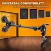 iBOLT TabDock ExtendiBOLT Pro, Universal Tablet Mount with Triple Suction Cup, 360 Rotating Arm for 7-11 inch Devices, Windshield and Dashboard Compatible view 2