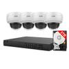 LTS 8ch PoE Security Camera System, 8-ch NVR with 2TB HDD + 4MP IP Cameras (4 Dome Cameras) view 1