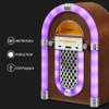 Crosley CR1102A-WA Presley Retro Tabletop Jukebox Bluetooth AM/FM Radio, Vintage, Walnut view 2