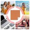 45 x 45 cm Camera Wrap Cloth for DSLR Camera  Protective for and Lenses, Cosmetics, Small Objects, Toilet, Men, Women, Youth, Travel, Business Trip, Khaki, Consulte la descripcin, See description view 4