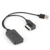 AMI MMI Bluetooth Adapter Aux Cable USB Power Supply Wireless Music Transmission for Vehicles ABS Material view 3