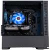 ABS Cyclone Aqua Gaming PC - Windows 11 - Intel Core i5-14400F - RTX 5060 8GB - DLSS 4 - AI-Powered Performance - 32GB DDR4 3200-1TB M.2 NVMe SSD view 3