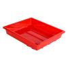 12inch Darkroom Developing Tray 36x31cm Large Format Processing Tray for 4x5 & 8x10 Film, Anti-Leak, Sturdy Accessory- Red view 1