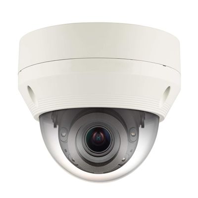 4MP Network IR Vandal Dome Camera, QNV-7082R, 3.2-10mm Varifocal Lens, White, Night Vision, IP66 Weatherproof, IK10