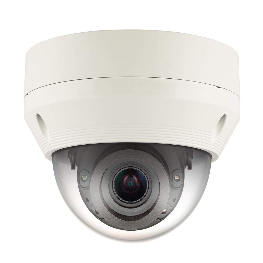 4MP Network IR Vandal Dome Camera, QNV-7082R, 3.2-10mm Varifocal Lens, White, Night Vision, IP66 Weatherproof, IK10