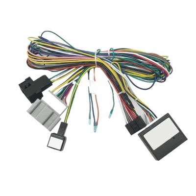 Applicable to 09-11 Ford Fiesta Android Navigation Host Power Line 16-pin Special Line Protocol Box(Powercord+CANBUSprotocolbox)