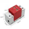 1pc AC SPD 2P 1P+N 20KA~40K AC385V House Surge Protector Protection Protective Low-Voltage Arrester Device Service view 2