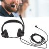 Pengcadent H390D - 2.5 Office Headset, 2.5mm Business Headset with Noise Cancelling Microphone, Dual Ear Telephone Headphone for Phone Sales Hospitals Banks, Comfortable Binaural Customer Ser view 4