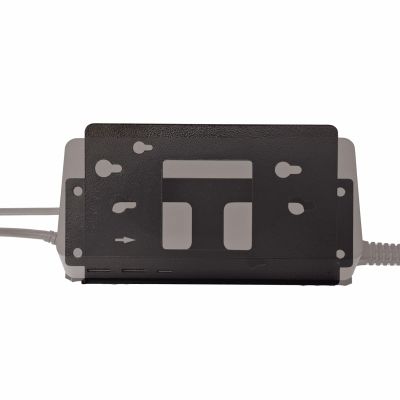 Fbyuitap Metal Mount Compatible with Dell Docking Station Wall Mount and Under Desk Mount fit for DELL WD19 WD19S UD22 WD19DCS WD25 SD25TB4 SD25 SD25TB5 WD25TB5 WD25Z WD25TB4,Power Adapter Holder