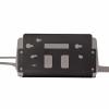 Fbyuitap Metal Mount Compatible with Dell Docking Station Wall Mount and Under Desk Mount fit for DELL WD19 WD19S UD22 WD19DCS WD25 SD25TB4 SD25 SD25TB5 WD25TB5 WD25Z WD25TB4,Power Adapter Holder view 1