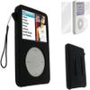 Silicone Skin Case Cover for iPod Classic 6th 7th 80GB 120GB 160GB and iPod Video 5th 30gb, Plastic, with Screen Protector (Black) view 1
