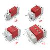 1pc AC SPD 1P 2P 3P 4P 20~40KA 30KA~60KA 385V House Surge Protector Protective Low-Voltage Arrester Device(1,30-60KA) view 2