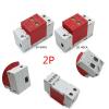1pc AC SPD 1P 2P 3P 4P 20~40KA 30KA~60KA 385V House Surge Protector Protective Low-Voltage Arrester Device(1,30-60KA) view 4