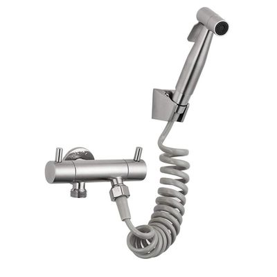 RWYRBNSL Toilet Spray Kit-Stainless Steel ToiletSprayer Spray Gun Companion Set Bathroom Wall Mounted