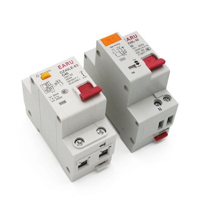 DZ30L DZ40LE EPNL DPNL 230V 1P+N Residual Current Circuit Breaker with Over and Short Current Leakage Protection RCBO MCB 6-63A(10A)