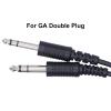 Aviation Headset Adapter, Helicopter Headset Adapter with High Density Sponge, Durable GA 2 Plug Adapter for Fixed Wing Aircraft, Portable Shielded Wire Adapter for Pilots and Avia view 3
