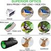 10x42 HD Monocular Telescope with Tripod and Phone Holder - Waterproof, Lightweight, Ideal for Bird Watching, Hiking, and Camping view 4