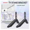 1 Set of Universal TV Stand Base Mount Desktop Accessories Hanging Bracket.  view 3