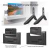1 Set of Universal TV Stand Base Mount Desktop Accessories Hanging Bracket.  view 4