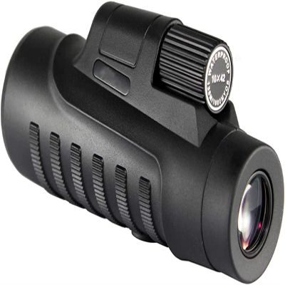 10x42 Waterproof Monocular with BAK4 Prism and FMC Lens, Compact with Smartphone Adapter - Perfect for Bird Watching, Travel, and Outdoor Use