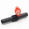10Pcs Insulated Red and Black 4mm Female to Female Banana Jack Adapter Connector view 2