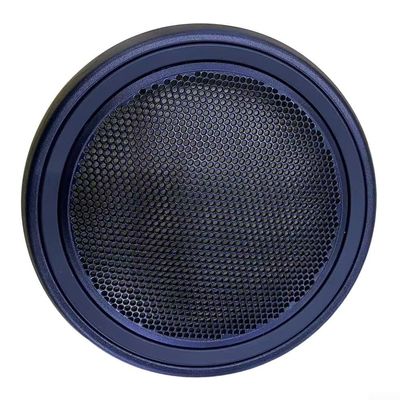 Black Electroplated ABS Front Door Speaker Cover Grille Replacement For Mini Cooper R56/R57 Hatchback Convertible 2007-2015 And Clubman R55 2008-2014(Black)