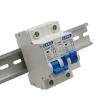 1P+1P AC Dual Power Manual Transfer Interlock Circuit Breaker Din Rail Isolating Discounnecting Switch MCB 40A 63A(50A) view 3