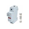 10Set Fuse Holder Base with 10 x 38 Fuse RO15 RS15 RT18-32X Fast Blow Ceramic Fuse Led Light DIN Rail Mount(3A) view 2