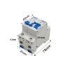 10pcs 1P+1P AC Dual Power Manual Transfer Interlock Circuit Breaker Din Rail Isolating Discounnecting Switch MCB 40A 63A(25A) view 2