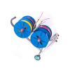 11 Rods Heavy Duty Wire Spool Cart with Wheels,Cold-Rolled Steel Holder,for Ribbon Filament Automotive Wiring Storage(4 Rods Wire) view 1