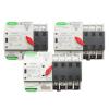 2/3/4P 100A 110V/220V Mini ATS Automatic Transfer Switch Electrical Selector Switches Dual Power Switch PV Solar Energy Din Rail(4P,110V) view 1