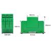 10pcs 3P DC SPD 500V 800V 1000V 1200V 1500V 20KA~40KA Din Rail Solar Outdoor Power Protection Protective Device Surge Protector Surge(1500V) view 2
