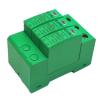 10pcs 3P DC SPD 500V 800V 1000V 1200V 1500V 20KA~40KA Din Rail Solar Outdoor Power Protection Protective Device Surge Protector Surge(1500V) view 3