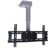 /Base Tabletop with Bracket, Motorized Steel Ceiling TV Mount with Remote Control for 26-70 Inch TVs Up to 50kg 30-120cm view 1