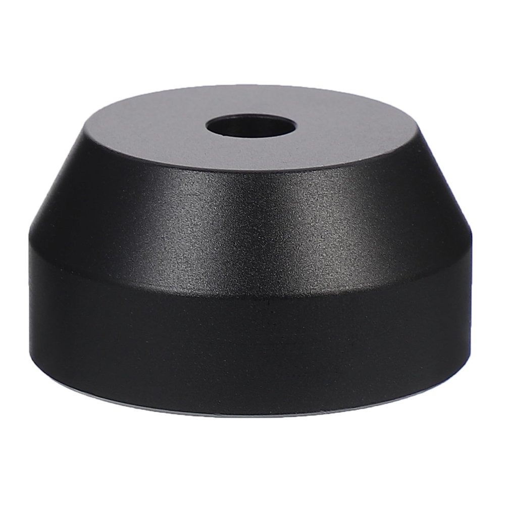 BESPORTBLE Turntable Adapter for 7 Inch Vinyl Records 45 Per Minute Metal Record Adapter 7 Inch Single Adaptor Compatible with Turntables Black