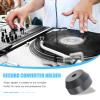 BESPORTBLE Turntable Adapter for 7 Inch Vinyl Records 45 Per Minute Metal Record Adapter 7 Inch Single Adaptor Compatible with Turntables Black view 3