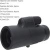 10x42 HD Monocular Telescope with BK74 Prism, Tripod, and Accessories for Hiking and Camping view 4