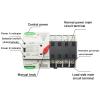 2/3/4P 100A 110V/220V Mini ATS Automatic Transfer Switch Electrical Selector Switches Dual Power Switch PV Solar Energy Din Rail(2P,110V) view 2
