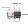 2/3/4P 100A 110V/220V Mini ATS Automatic Transfer Switch Electrical Selector Switches Dual Power Switch PV Solar Energy Din Rail(2P,110V) view 3