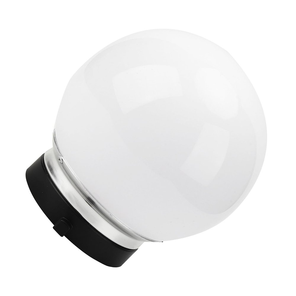 Qiilu Dome Diffusion Ball for Mount Flash - 15cm Soft Light Ball Ideal for Portrait and Product Photography