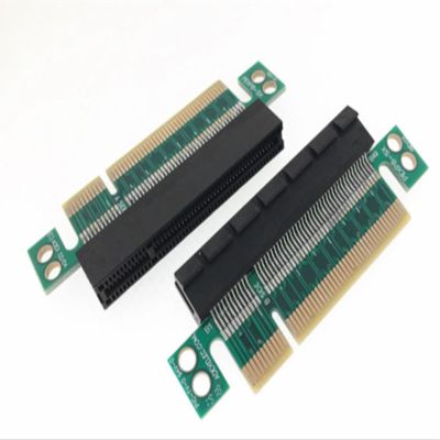 PCI-E 98pin Slot PCI-Express 8X Male to Female 98-Pin M-F Extension Protector Upward Riser Card(H:2.8cm)