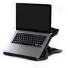 Toddmomy Foldable Laptop Stand Portable Notebook PC Holder Adjustable Plastic Desktop Computer Bracket Cooling Rack with Phone Holder for Office and Travel Use Random Color Random Color view 3