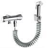 RWYRBNSL Thermostatic ChromeDouche Set -Cleaning and WashingABS Stainless Steel pressurized Spray Gun with Spring Hose Wall Mounted view 1