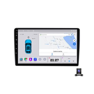 EsaSam Wireless Carplay Screen for Car & Android Auto Head Unit Compatible with Hyundai H1 2007~2015 Android 14 Car Stereo 9 Inch Touchscreen with Backup Camera Navigation 4G RDS,C30 Pro