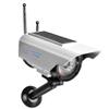 ACOGEDO Solar Power LED Fake Camera Outdoor Silver Dummy Camera Bracket and LED Make Dummy CameraFake CameraDummy Fake CameraDummy Dome Surveillance view 1